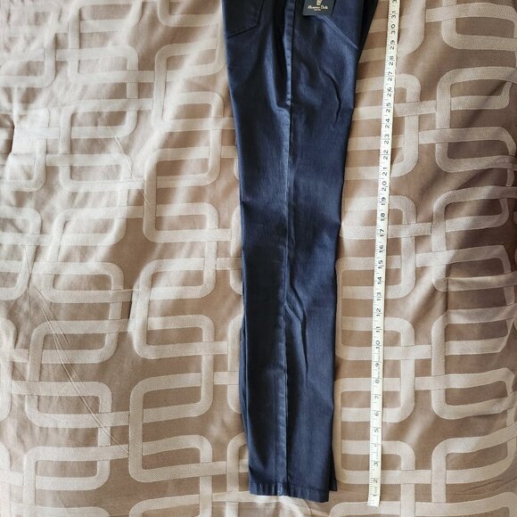 MASSIMO DUTTI SKINNY FIT BLACK THICK COTTON PANS NEW SIZE 4 - Picture 9 of 13